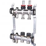 OVENTROP Группа коллекторная Oventrop "Multidis SF 2" со встроенными ротаметрами на 2 контура