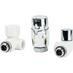 LUXOR Термостатический комплект 1/2 EK угловой правосторонний KT 269/A