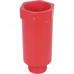 OVENTROP Заглушка при заделке труб под штукатурку, из пластмассы G 1/2 НР