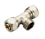 TIEMME Тройник с наружной резьбой (20х2.0х3/4)