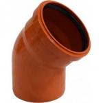 Sinikon 20140.R.B НПВХ 20140.R(20140.I.B)(20140.R.B) НПВХ Отвод D110 x 87° для нар. канализации