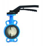 FAF Valve 3500150 Затвор поворотный дисковый межфланцевый FAF 3500, Ду 150, Ру 16, с рукояткой, корпус-чугун, диск - нерж.сталь A...