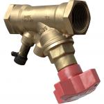 IMI 52849040 IMI Клапан запорный с измерительными ниппелями STS ,внутренняя резьба,DN 40,Kvs=25,4 м3/ч,Tmax=120°C,PN25,корпус - AM...