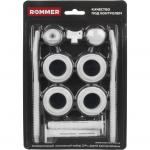 ROMMER 3/4 монтажный комплект c двумя кронштейнами 11 в 1 (RAL9016)