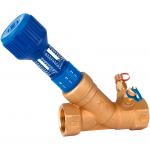 Cimberio Клапан балансировочный ручной 747ОТ 1 обычн. латунь Kvs=7,5 PN25 BB с встроен. изм. диафрагмой Cim