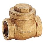 Клапан обратный латунь поворотный N6 Ду 50 Ру16 Тмакс=110 оС ВР G2 заслонка латунь Giacomini N6Y008