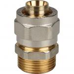 STOUT Переходник с наружной резьбой 3/4 х20 для металлопластиковых труб винтовой