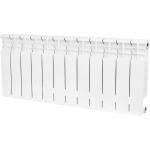 STOUT Space 350 12 секций радиатор биметаллический боковое подключение RAL9016